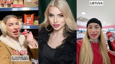 Influencerė palygino kainas Lietuvoje ir Latvijoje: skirtumai stulbina