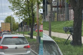 Piko metu Vilniuje užfiksavo trikojį greičio matuoklį: automobiliai net nejudėjo iš vietos