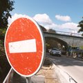 С субботы изменится движение на автомагистрали у моста через Круну
