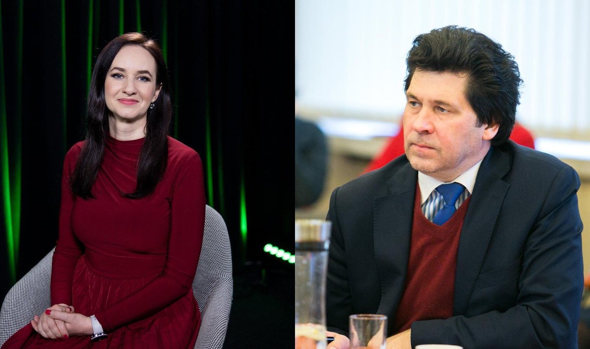 Inga Ruginienė ir Sigitas Dimaitis